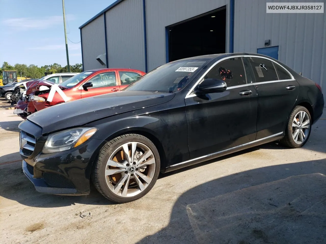 WDDWF4JBXJR358127 2018 Mercedes-Benz C 300