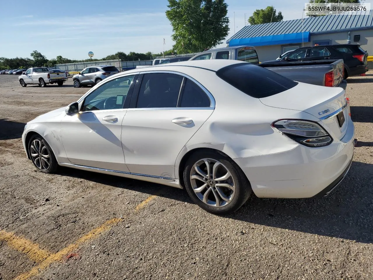 2018 Mercedes-Benz C 300 VIN: 55SWF4JB9JU253576 Lot: 58419384