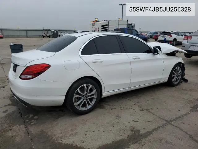 2018 Mercedes-Benz C 300 VIN: 55SWF4JB5JU256328 Lot: 60687474