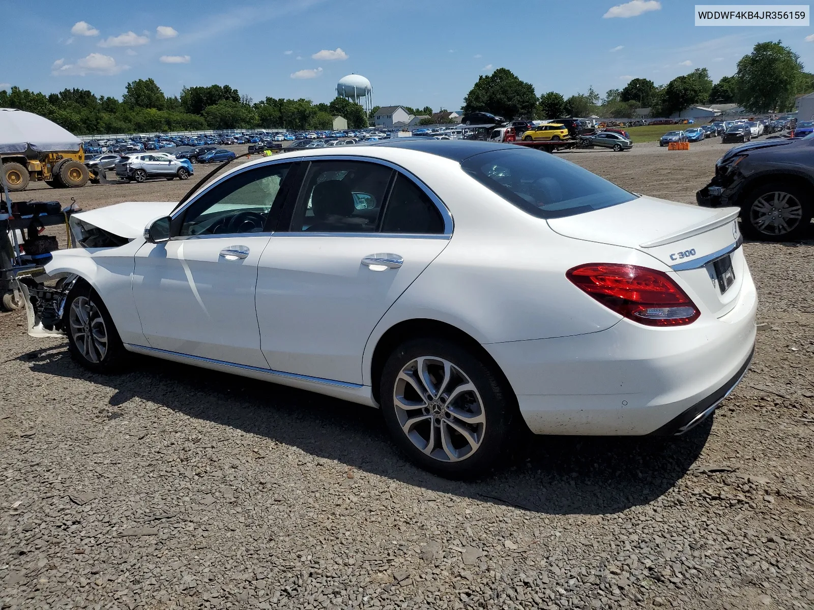 2018 Mercedes-Benz C 300 4Matic VIN: WDDWF4KB4JR356159 Lot: 61740844