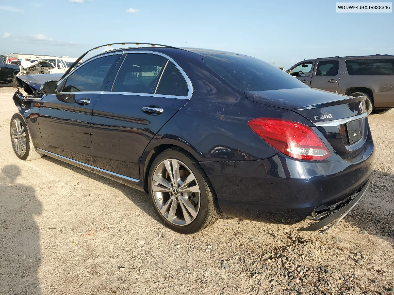 2018 Mercedes-Benz C 300 VIN: WDDWF4JBXJR338346 Lot: 63217194