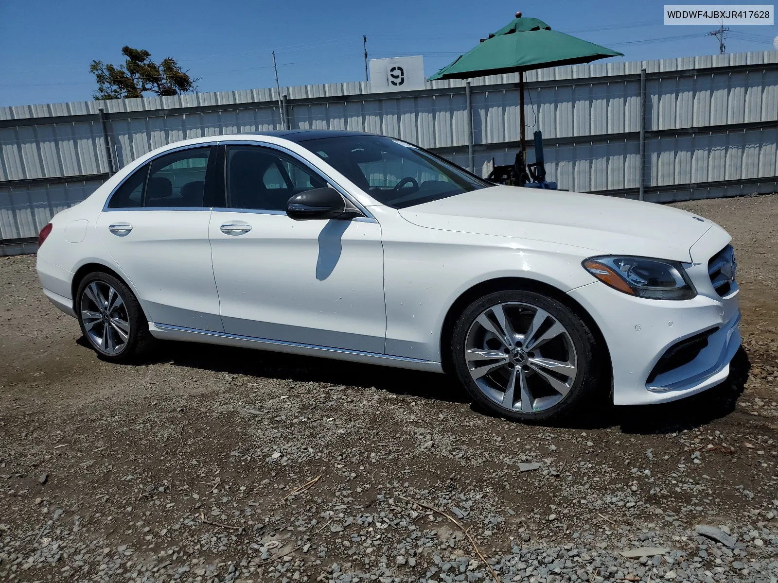 2018 Mercedes-Benz C 300 VIN: WDDWF4JBXJR417628 Lot: 63316534