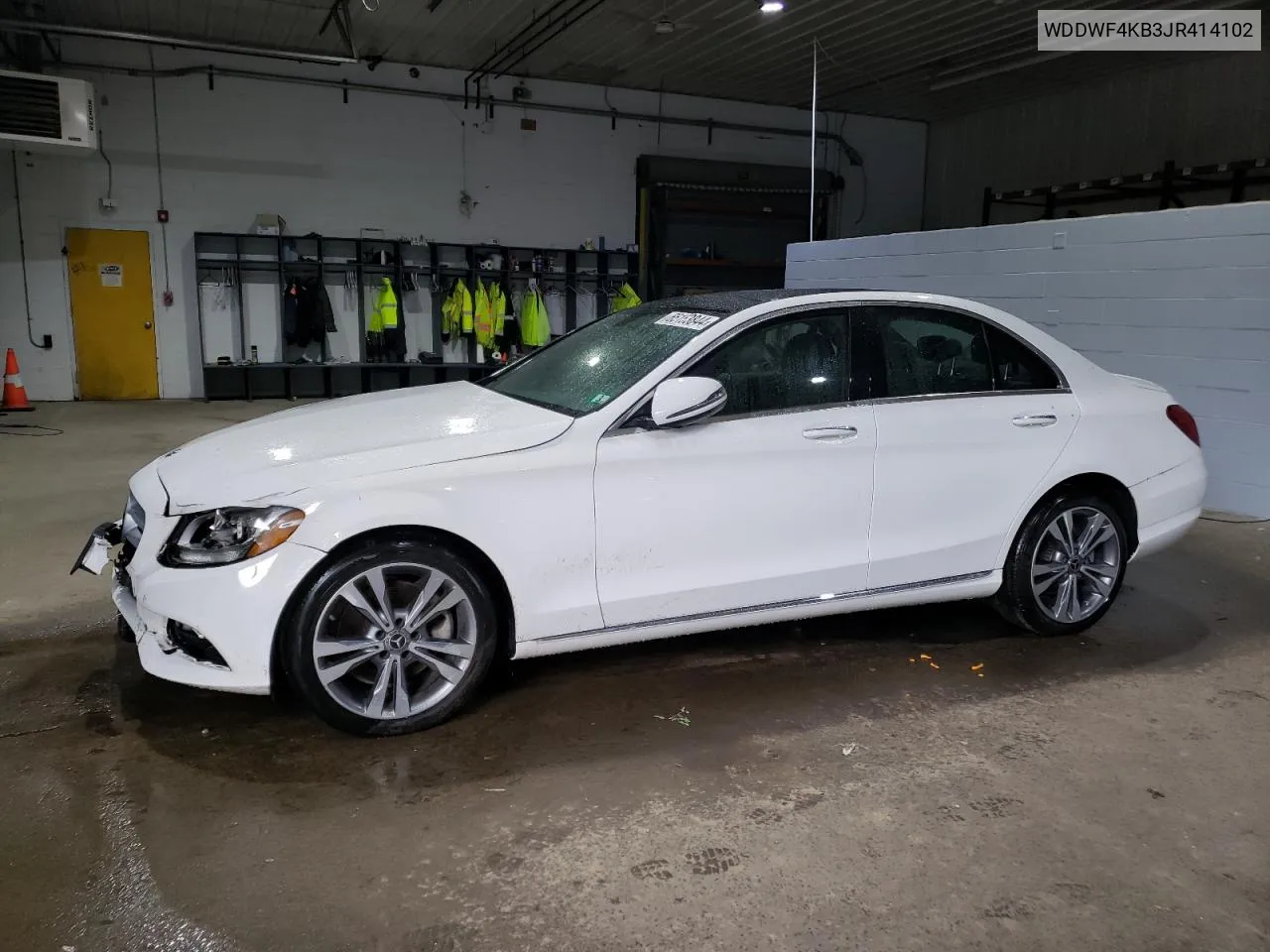 2018 Mercedes-Benz C 300 4Matic VIN: WDDWF4KB3JR414102 Lot: 65153844