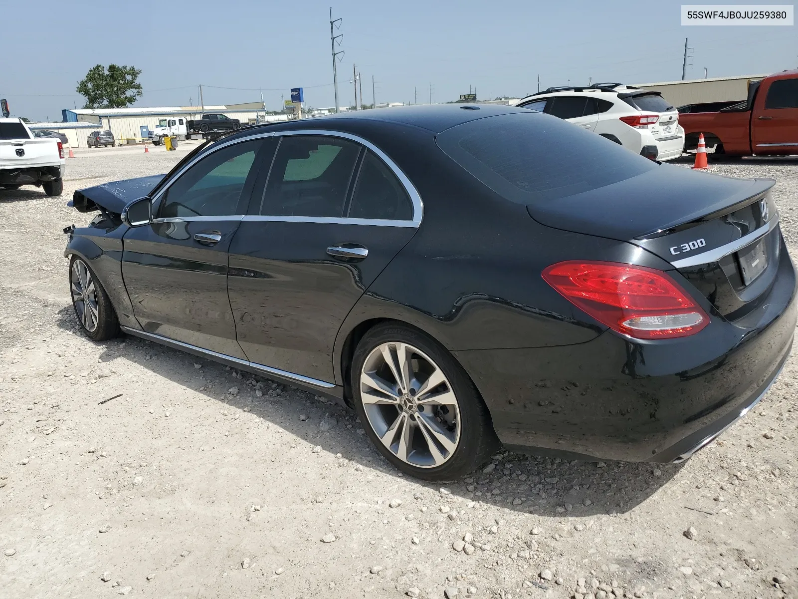 2018 Mercedes-Benz C 300 VIN: 55SWF4JB0JU259380 Lot: 65839194