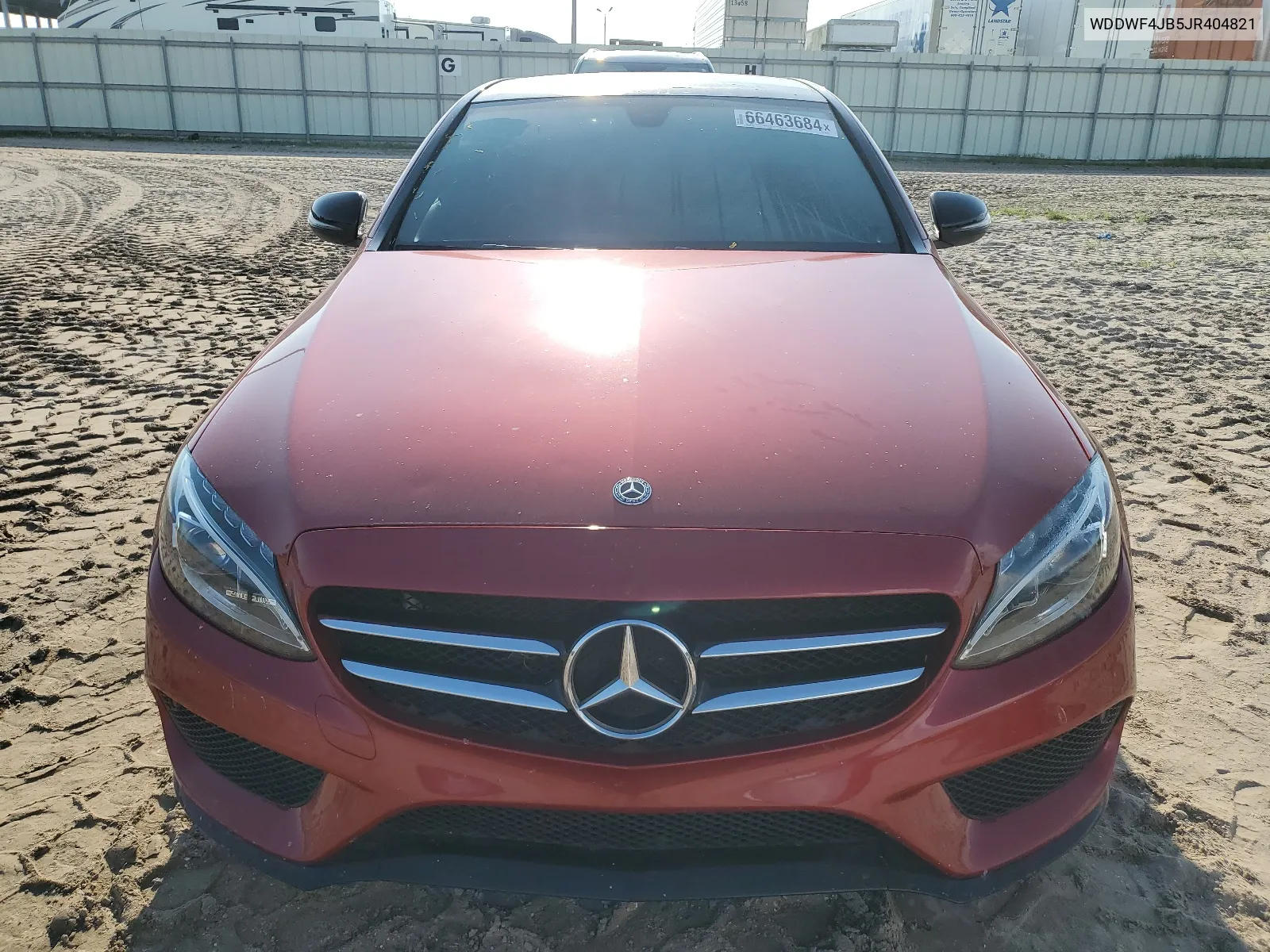 2018 Mercedes-Benz C 300 VIN: WDDWF4JB5JR404821 Lot: 66463684