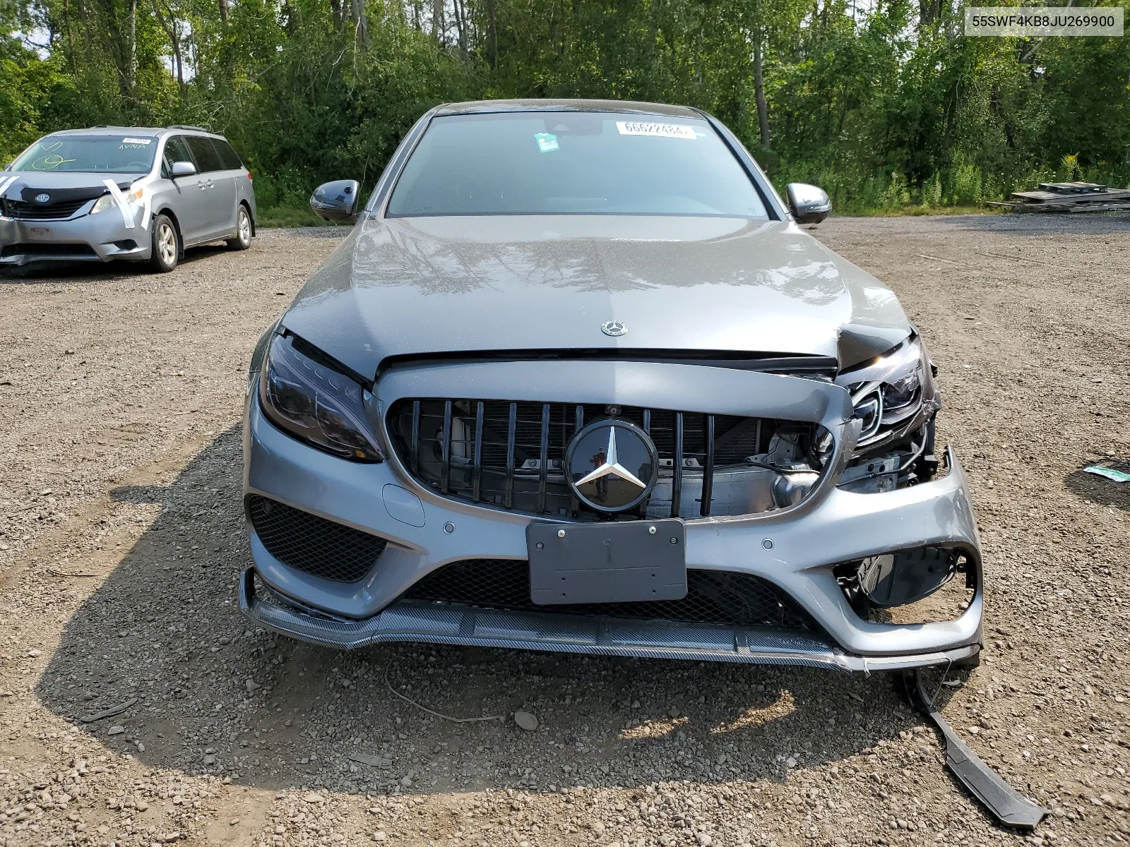 2018 Mercedes-Benz C 300 4Matic VIN: 55SWF4KB8JU269900 Lot: 66622484