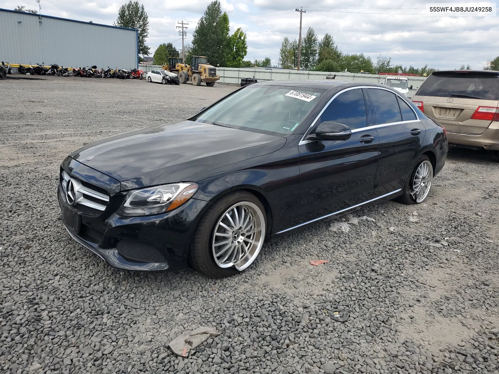 2018 Mercedes-Benz C 300 VIN: 55SWF4JB8JU249258 Lot: 67081944