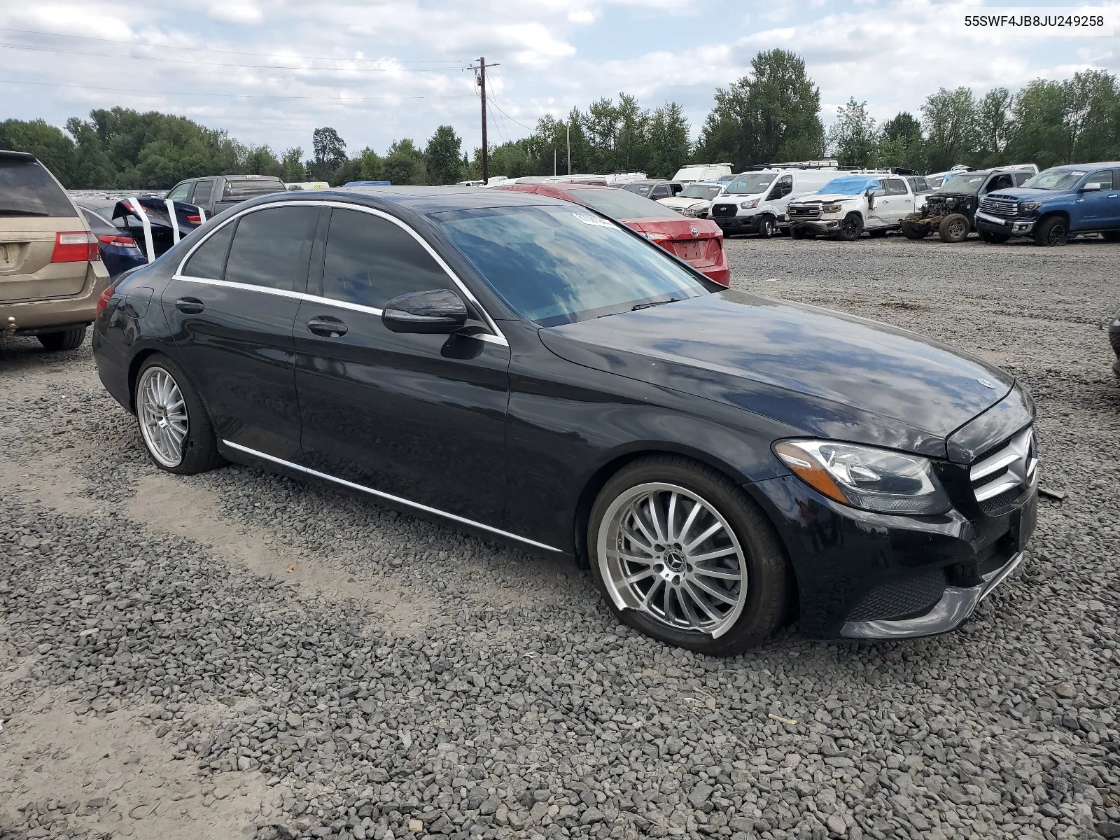 2018 Mercedes-Benz C 300 VIN: 55SWF4JB8JU249258 Lot: 67081944