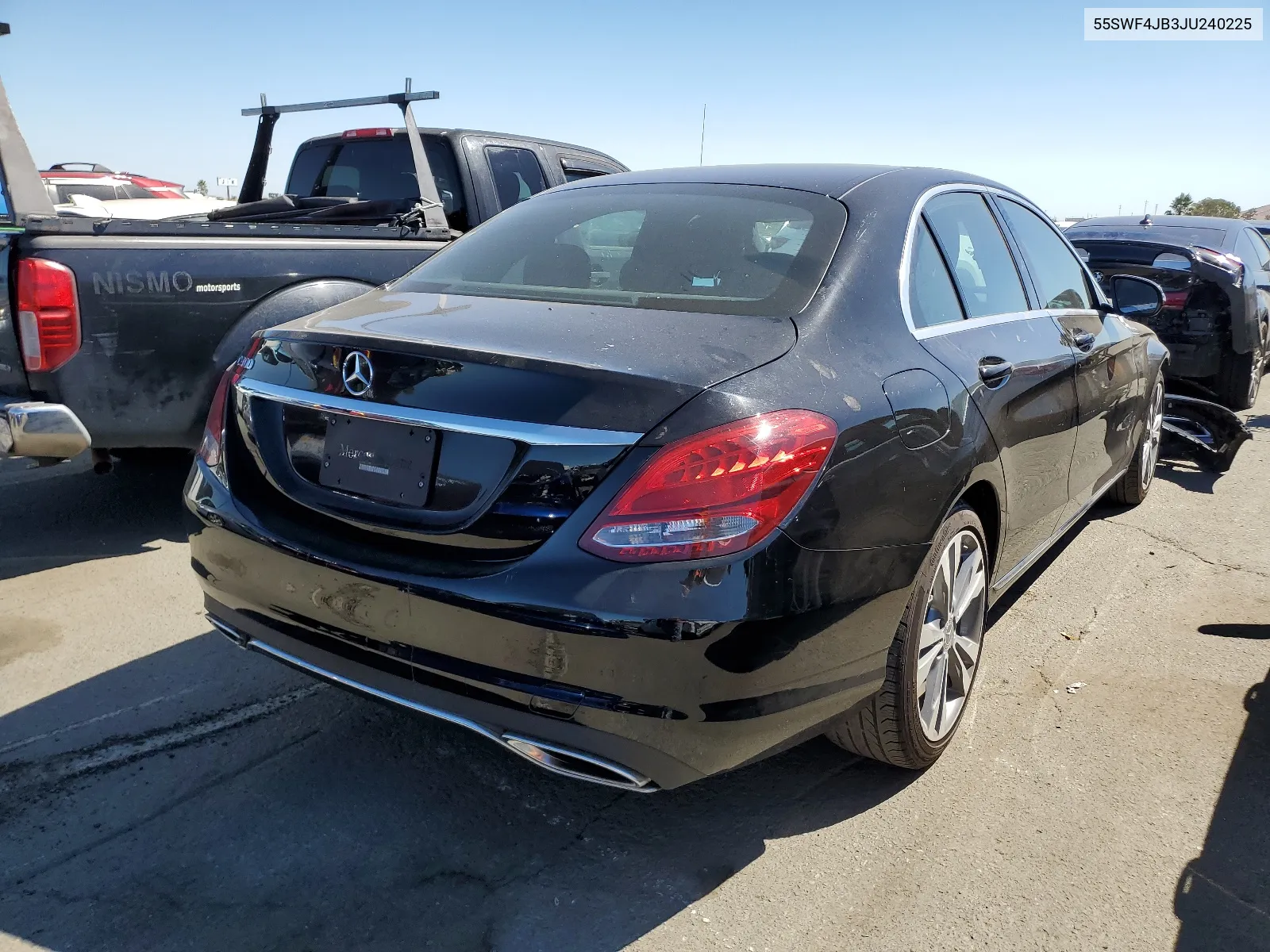 2018 Mercedes-Benz C 300 VIN: 55SWF4JB3JU240225 Lot: 67085944