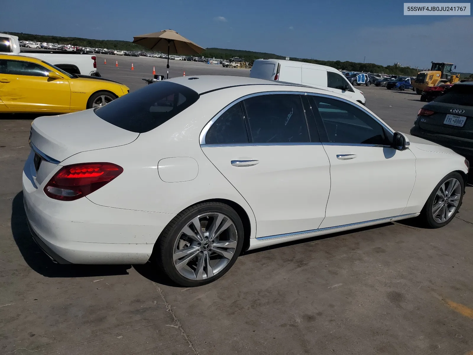 2018 Mercedes-Benz C 300 VIN: 55SWF4JB0JU241767 Lot: 67168664