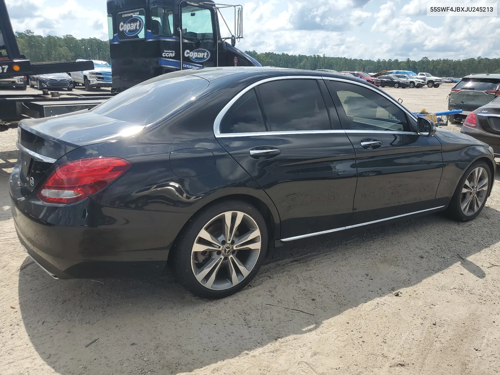 2018 Mercedes-Benz C 300 VIN: 55SWF4JBXJU245213 Lot: 67192124