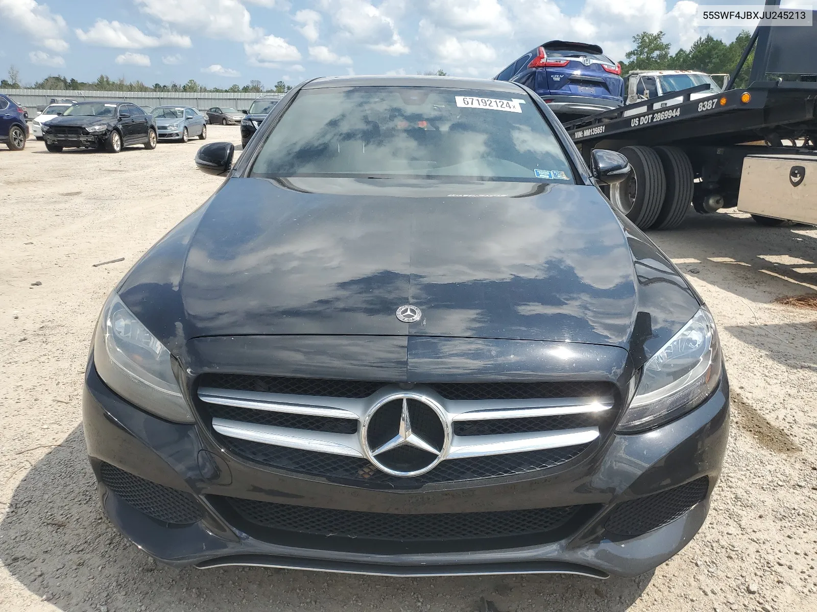 2018 Mercedes-Benz C 300 VIN: 55SWF4JBXJU245213 Lot: 67192124