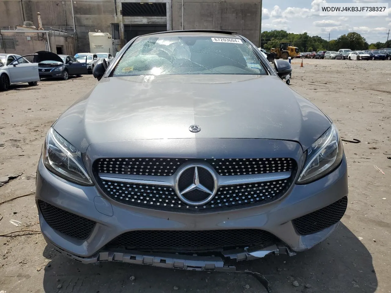 2018 Mercedes-Benz C 300 4Matic VIN: WDDWJ4KB3JF738327 Lot: 67203604