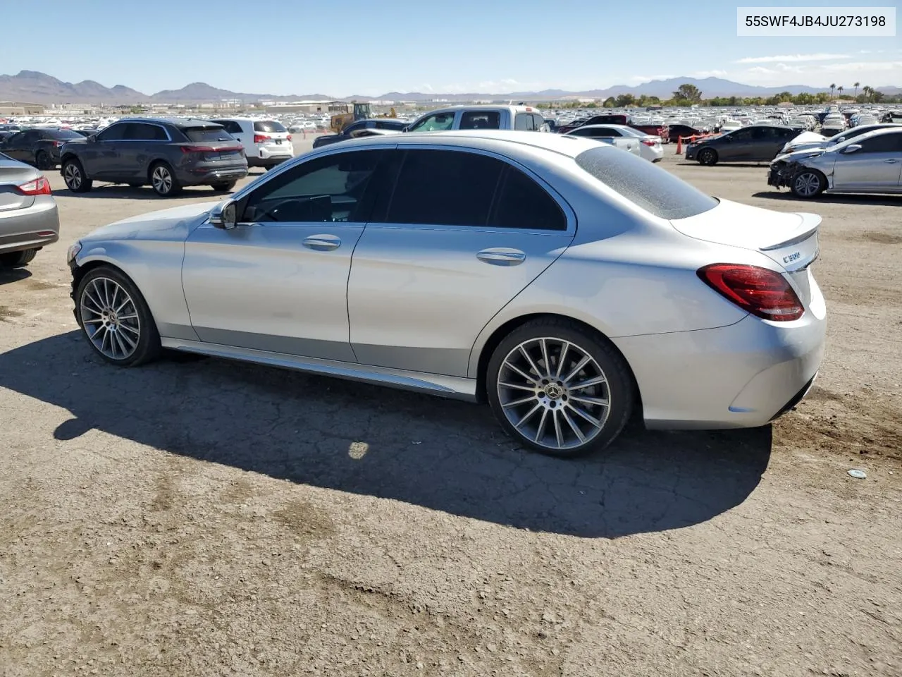 2018 Mercedes-Benz C 300 VIN: 55SWF4JB4JU273198 Lot: 67801494