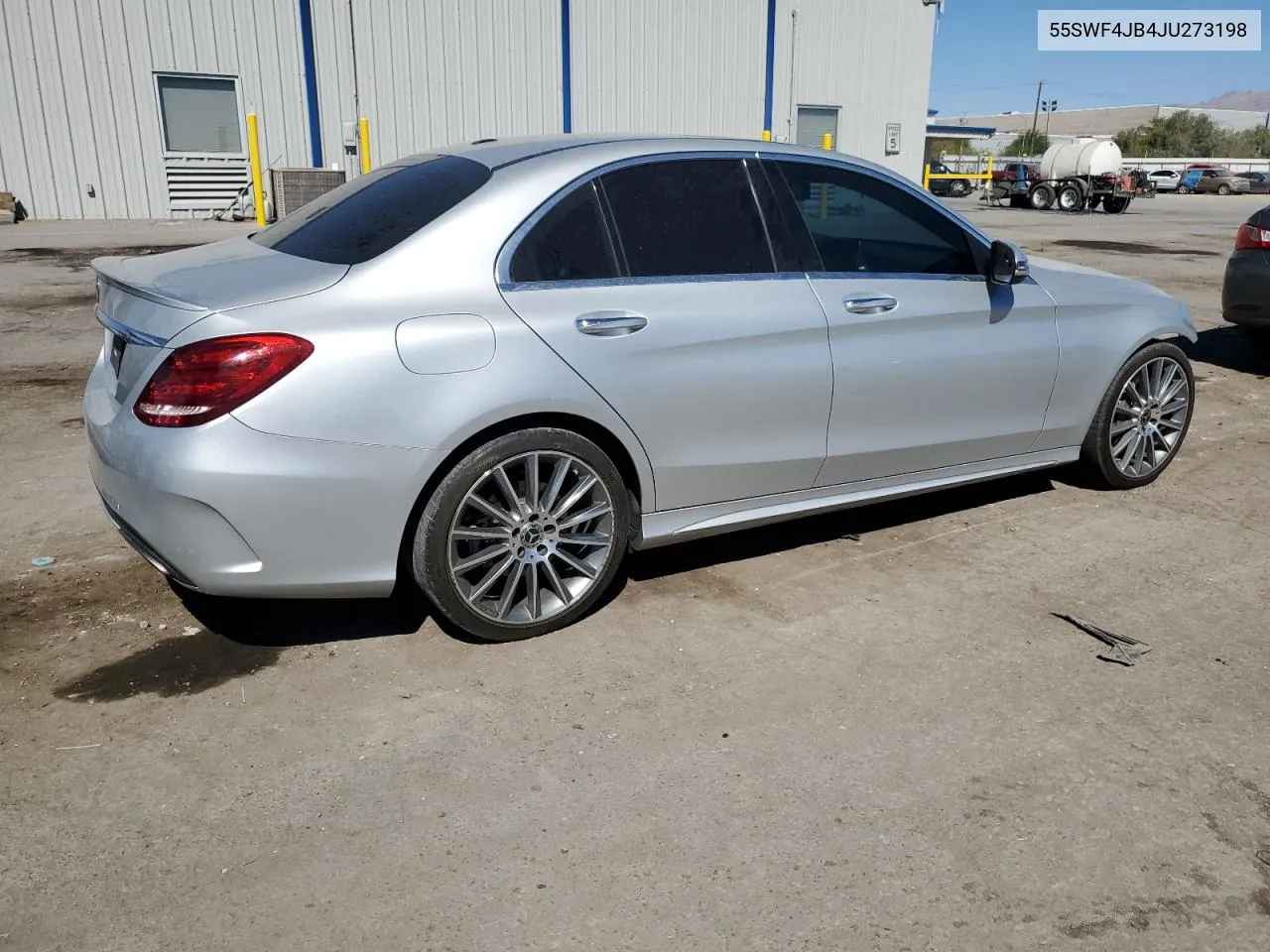 2018 Mercedes-Benz C 300 VIN: 55SWF4JB4JU273198 Lot: 67801494