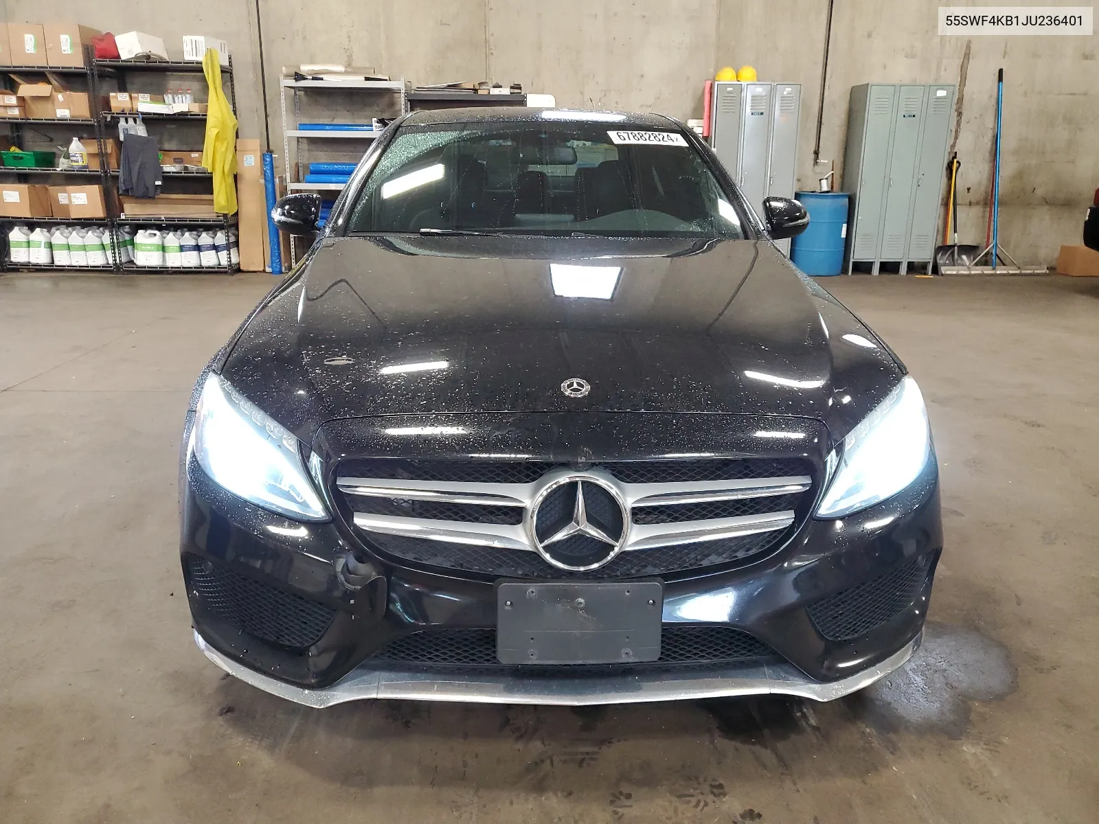 2018 Mercedes-Benz C 300 4Matic VIN: 55SWF4KB1JU236401 Lot: 67882824