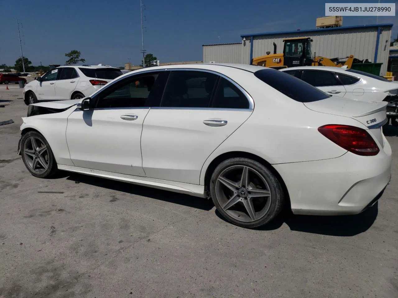 2018 Mercedes-Benz C 300 VIN: 55SWF4JB1JU278990 Lot: 68523874