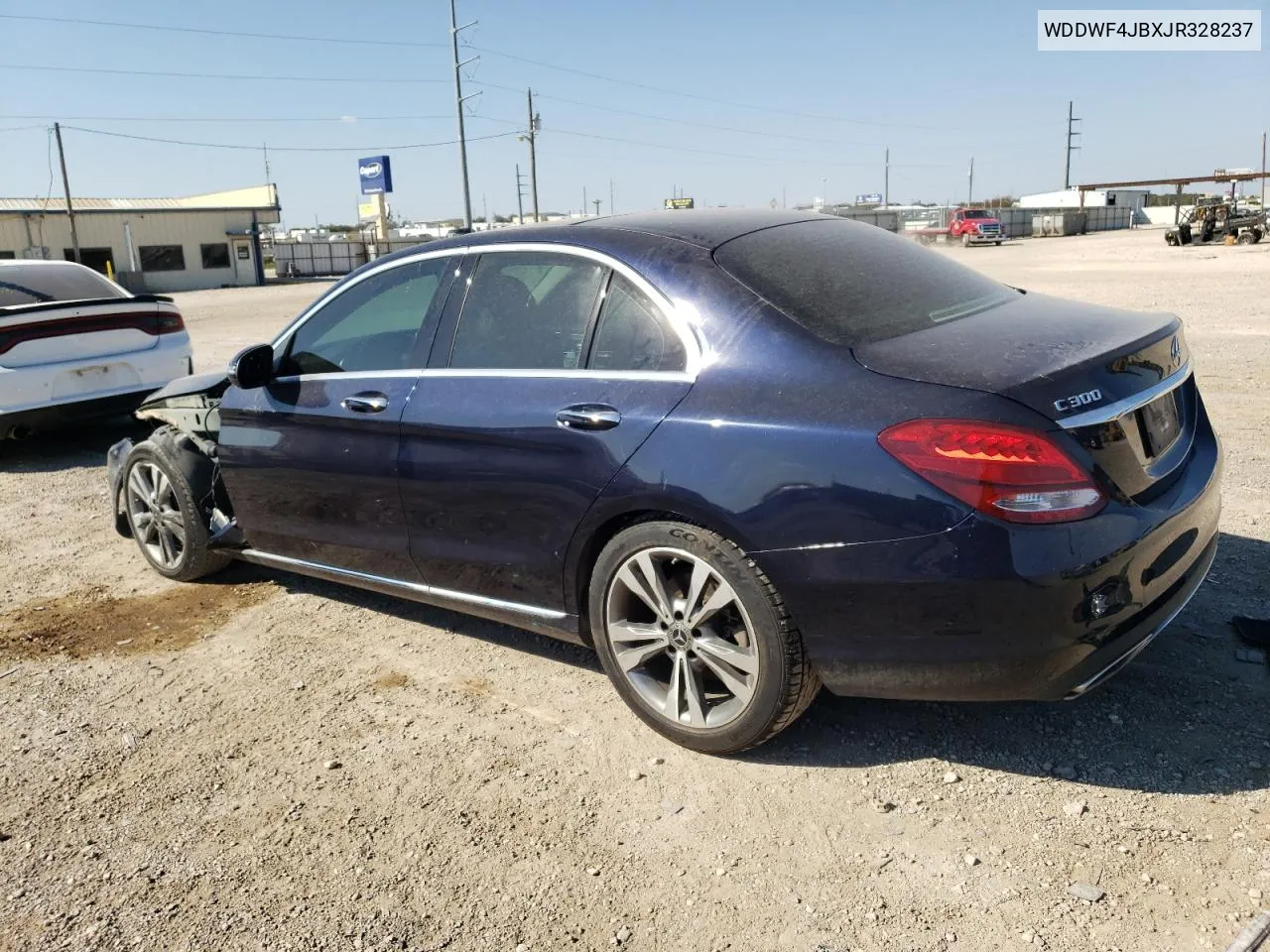 2018 Mercedes-Benz C 300 VIN: WDDWF4JBXJR328237 Lot: 69841474