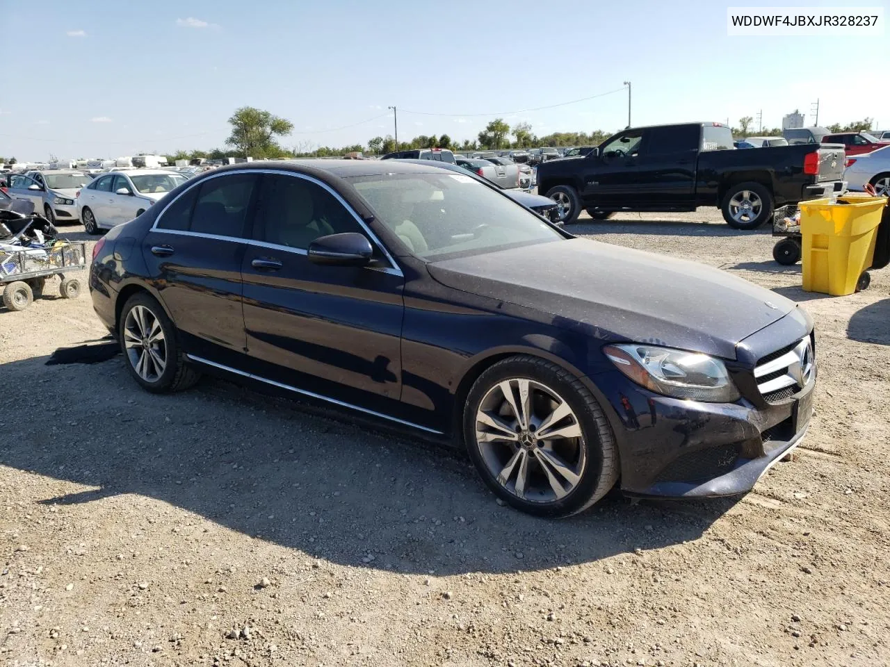 2018 Mercedes-Benz C 300 VIN: WDDWF4JBXJR328237 Lot: 69841474