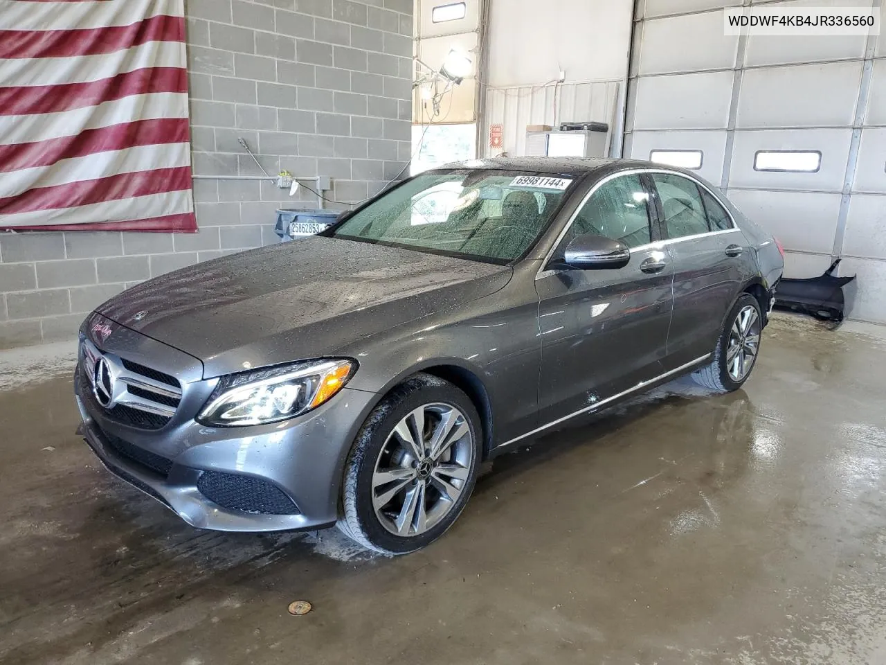 2018 Mercedes-Benz C 300 4Matic VIN: WDDWF4KB4JR336560 Lot: 69981144