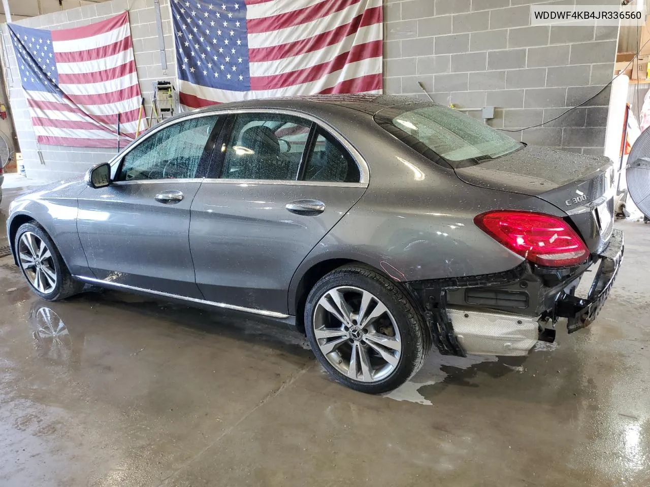 2018 Mercedes-Benz C 300 4Matic VIN: WDDWF4KB4JR336560 Lot: 69981144