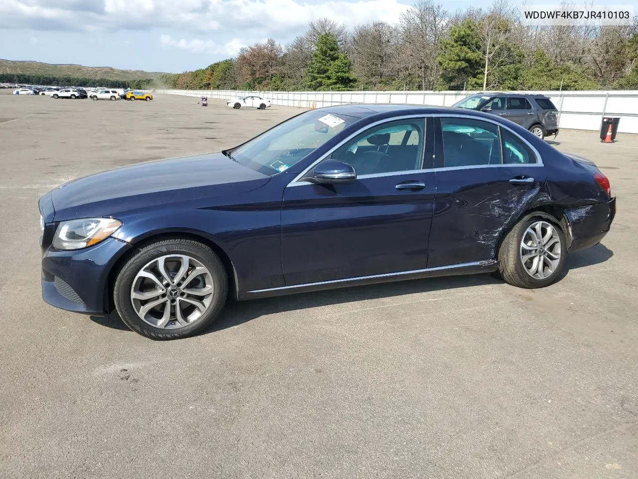 2018 Mercedes-Benz C 300 4Matic VIN: WDDWF4KB7JR410103 Lot: 70077174