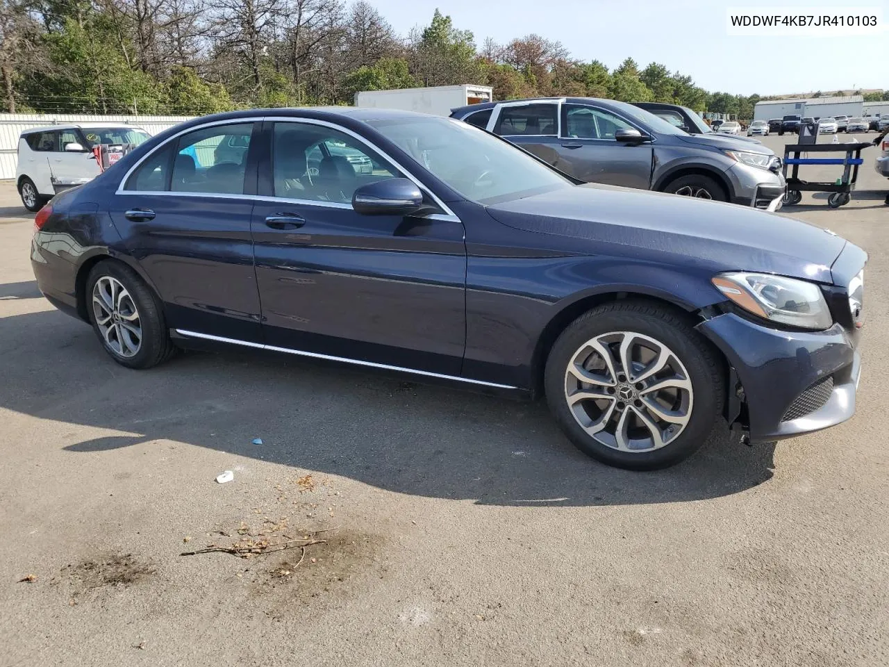 2018 Mercedes-Benz C 300 4Matic VIN: WDDWF4KB7JR410103 Lot: 70077174