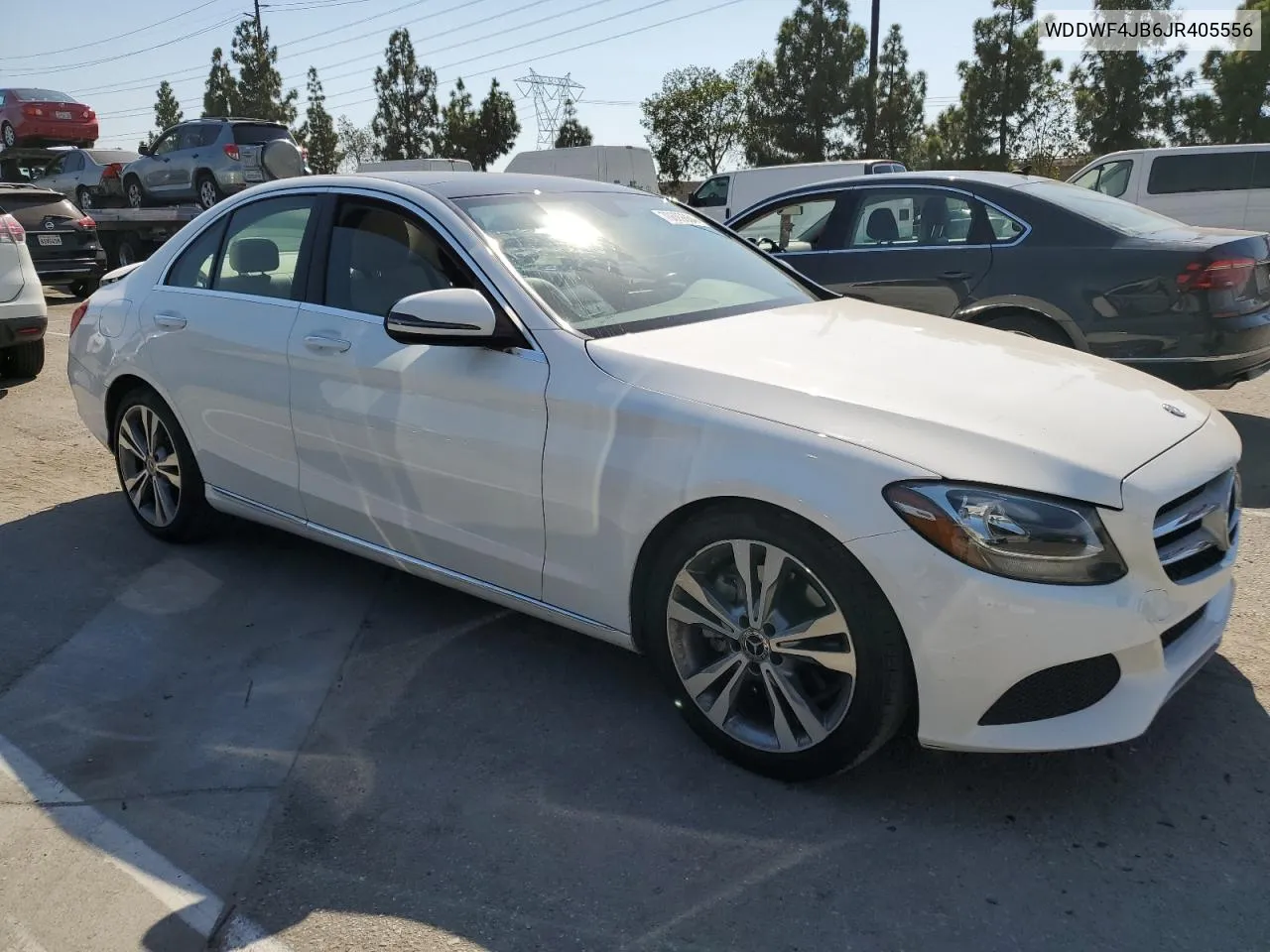 2018 Mercedes-Benz C 300 VIN: WDDWF4JB6JR405556 Lot: 70609864