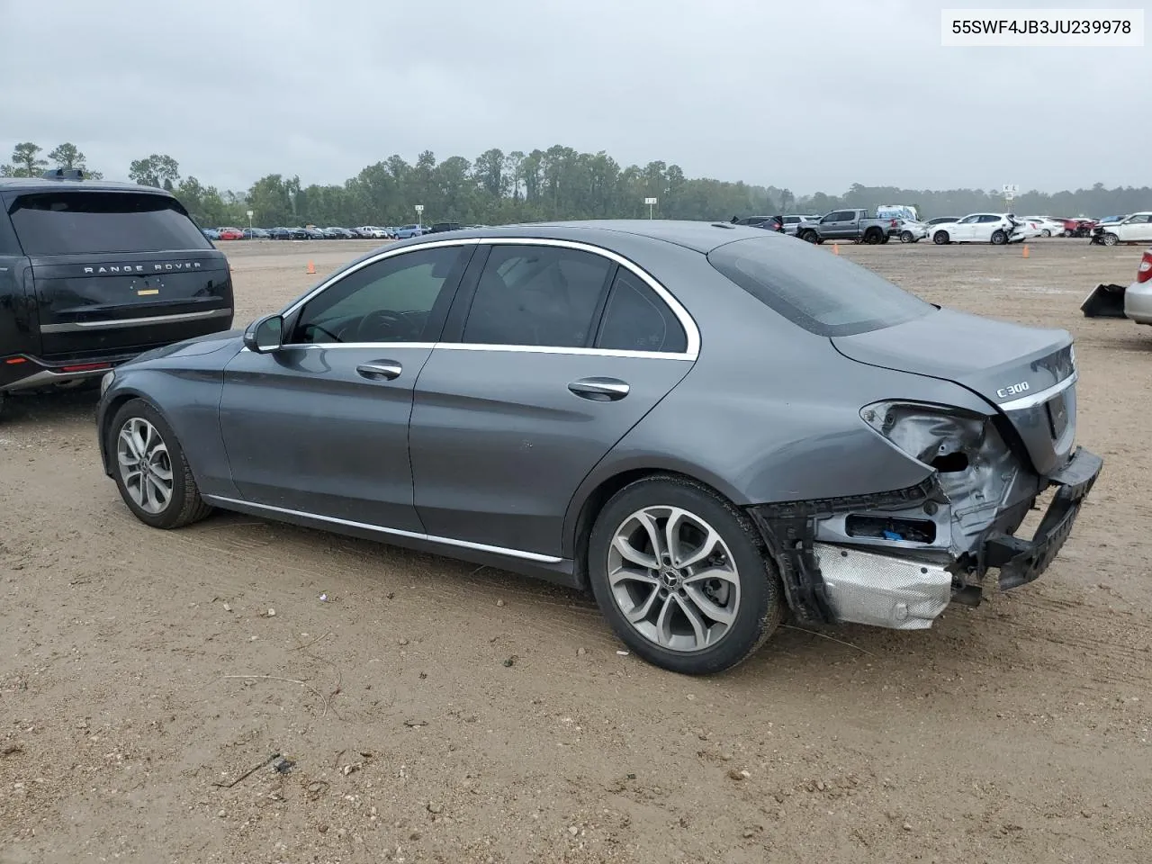 2018 Mercedes-Benz C 300 VIN: 55SWF4JB3JU239978 Lot: 70672264