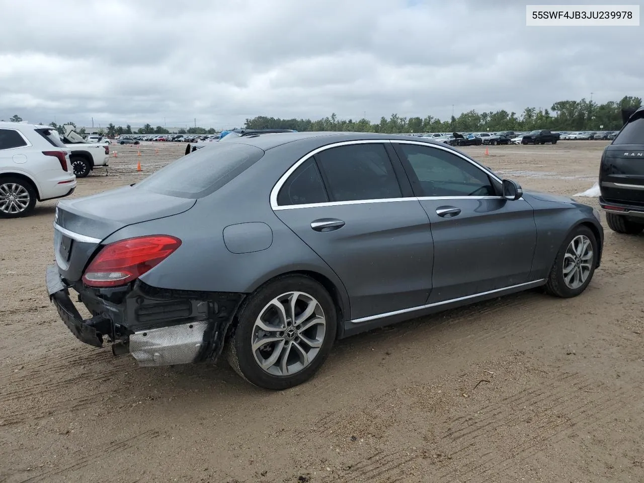 2018 Mercedes-Benz C 300 VIN: 55SWF4JB3JU239978 Lot: 70672264