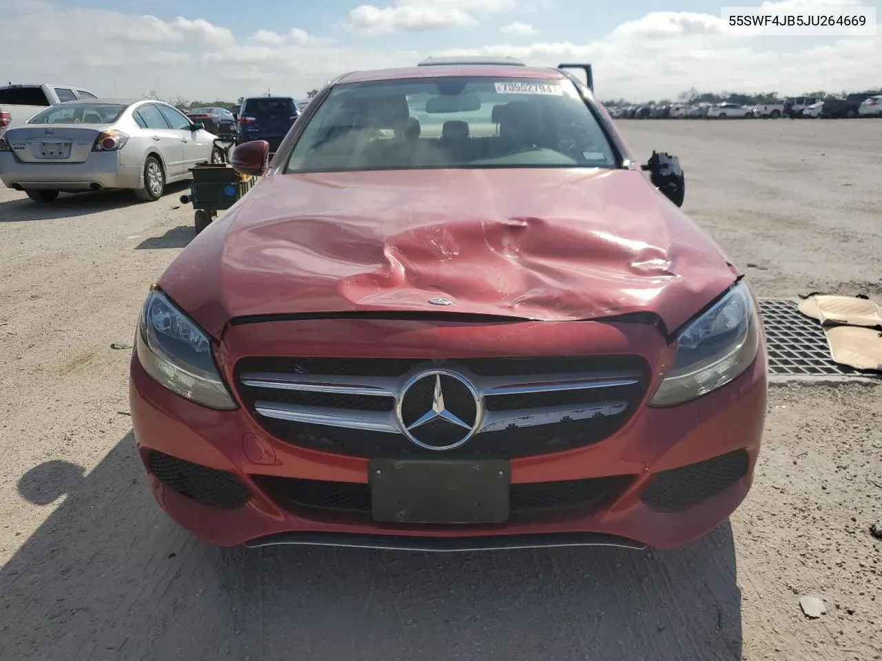 2018 Mercedes-Benz C 300 VIN: 55SWF4JB5JU264669 Lot: 70952794