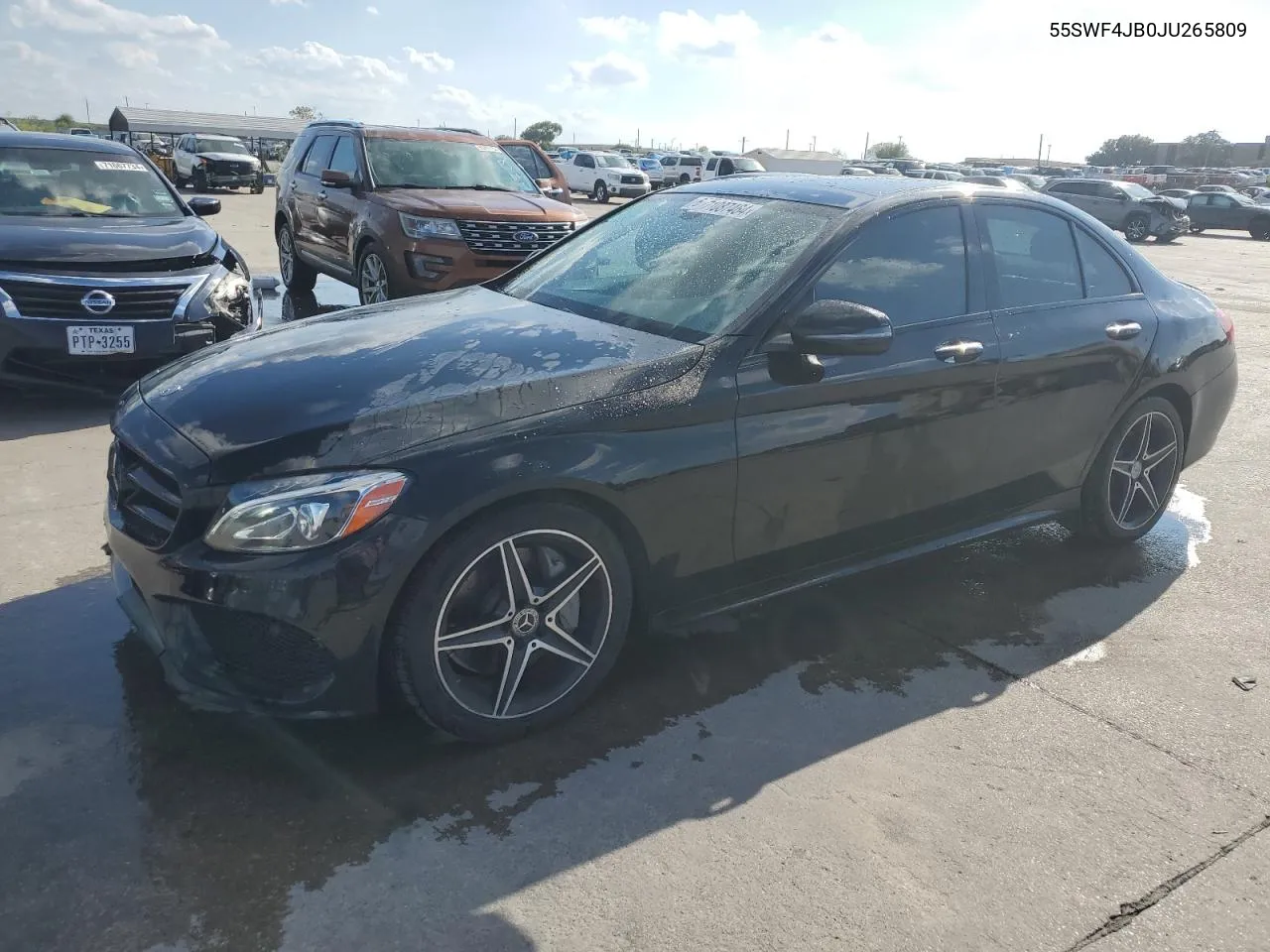 2018 Mercedes-Benz C 300 VIN: 55SWF4JB0JU265809 Lot: 71087464