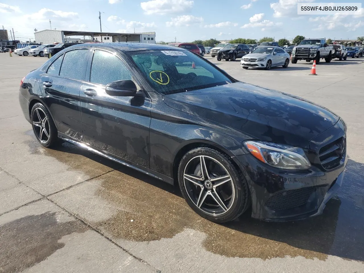 2018 Mercedes-Benz C 300 VIN: 55SWF4JB0JU265809 Lot: 71087464