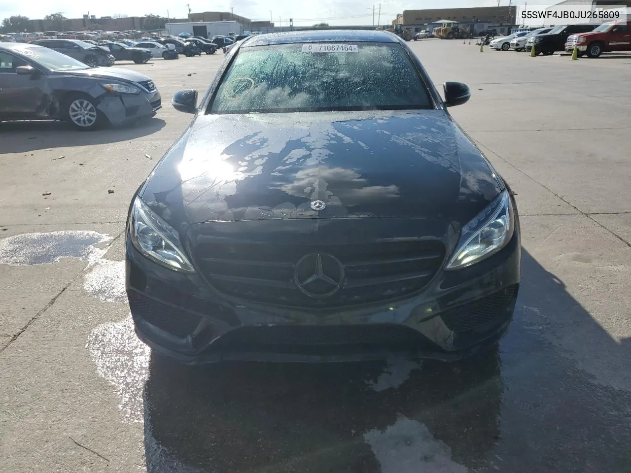 2018 Mercedes-Benz C 300 VIN: 55SWF4JB0JU265809 Lot: 71087464