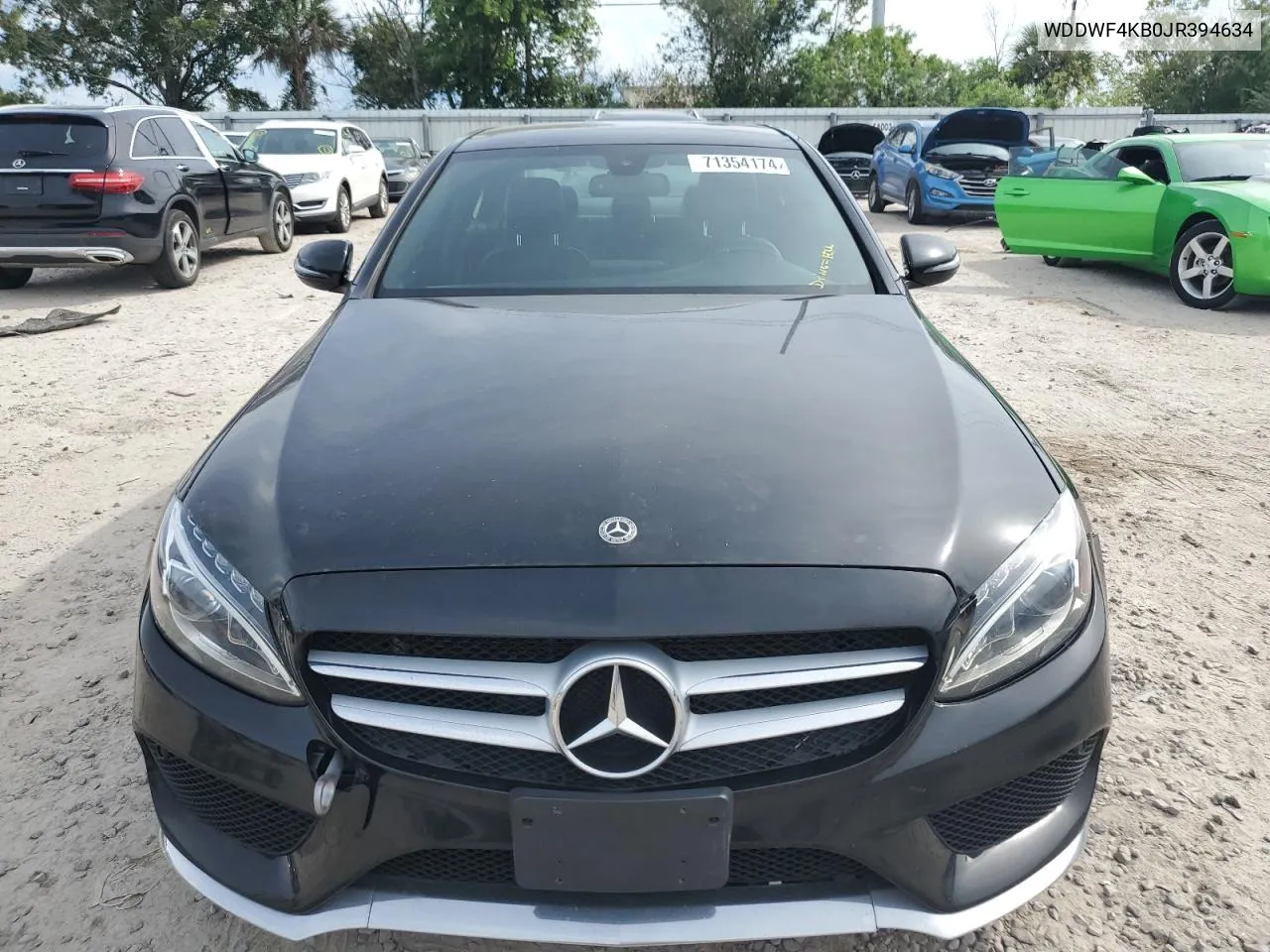 2018 Mercedes-Benz C 300 4Matic VIN: WDDWF4KB0JR394634 Lot: 71354174