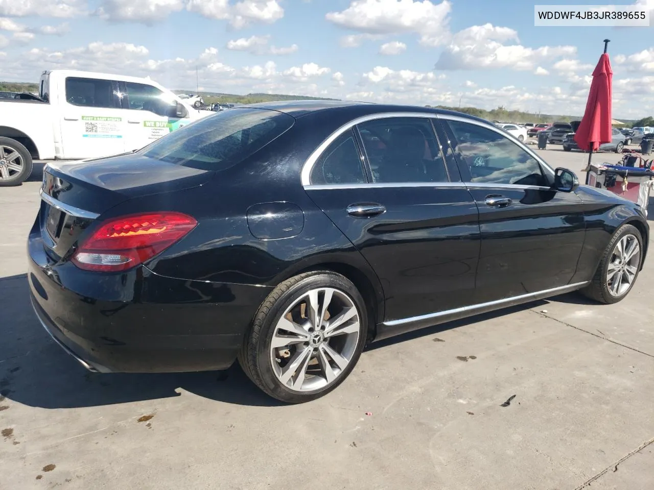 WDDWF4JB3JR389655 2018 Mercedes-Benz C 300