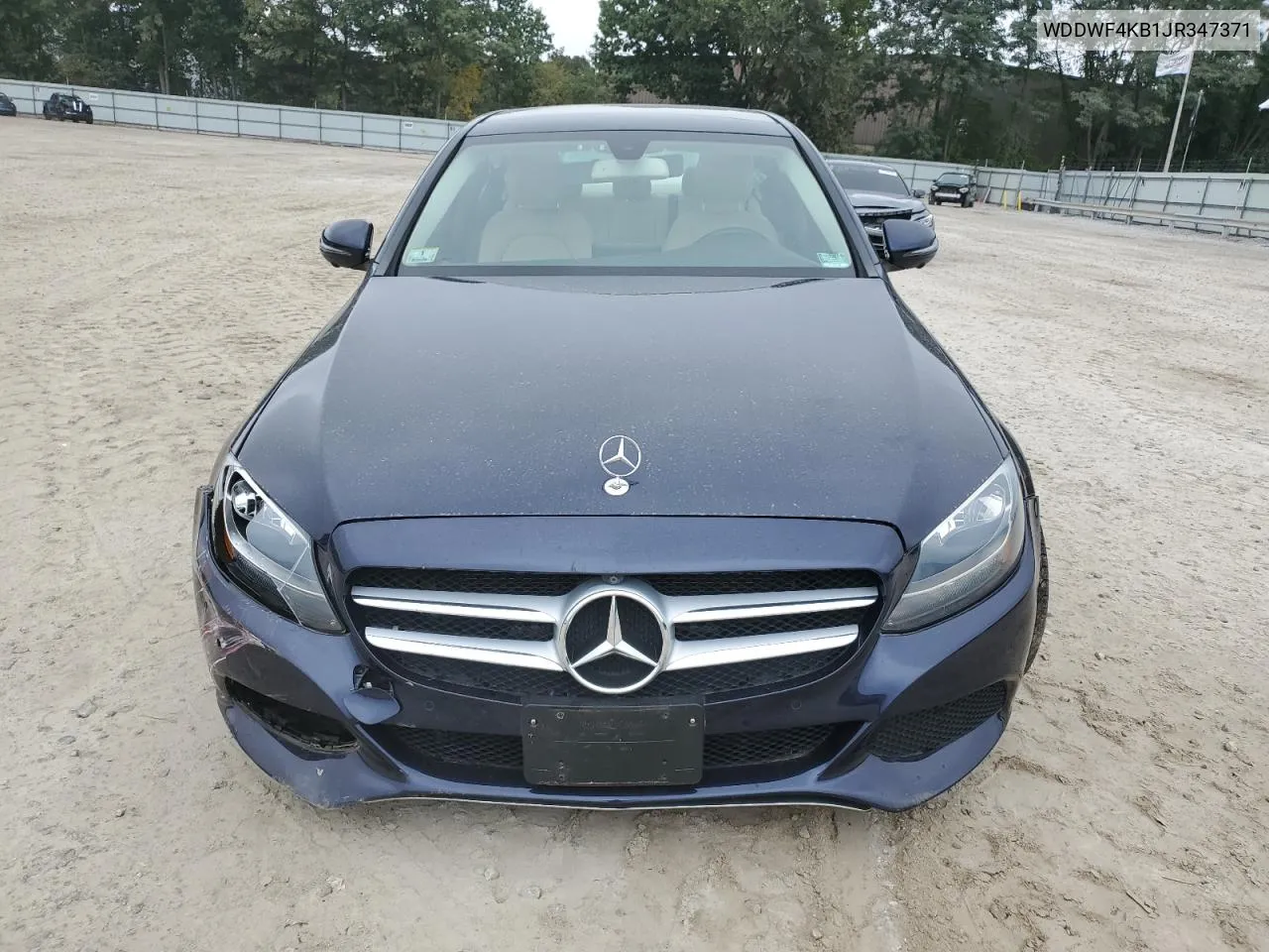 2018 Mercedes-Benz C 300 4Matic VIN: WDDWF4KB1JR347371 Lot: 72684184