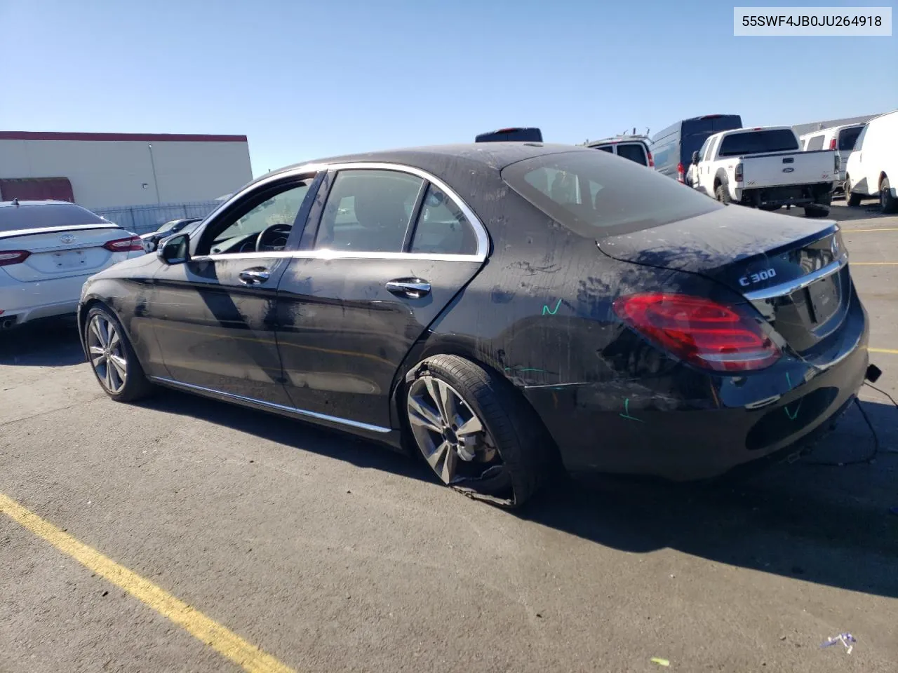 2018 Mercedes-Benz C 300 VIN: 55SWF4JB0JU264918 Lot: 73359344