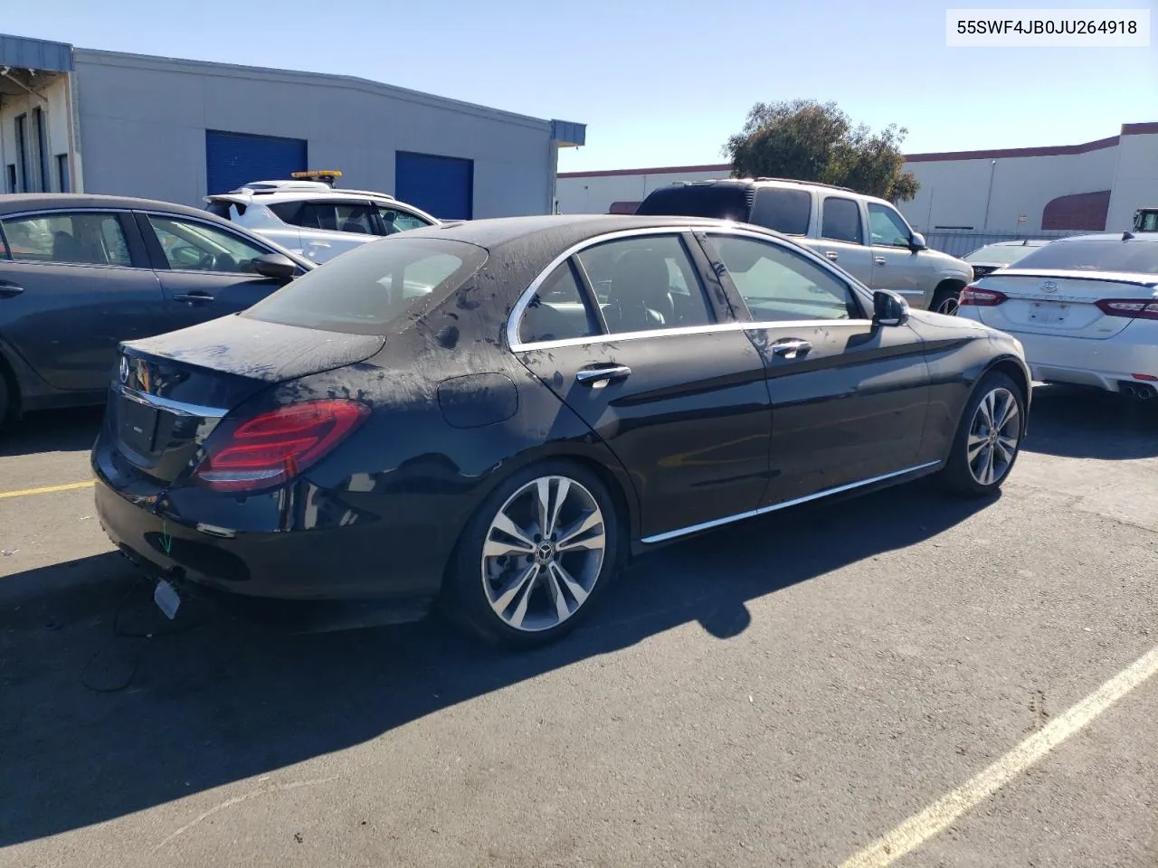 2018 Mercedes-Benz C 300 VIN: 55SWF4JB0JU264918 Lot: 73359344