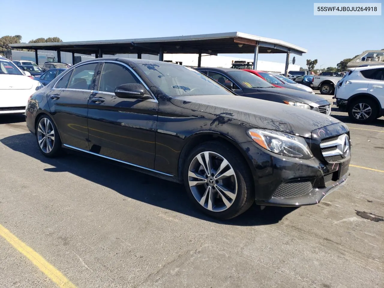 2018 Mercedes-Benz C 300 VIN: 55SWF4JB0JU264918 Lot: 73359344