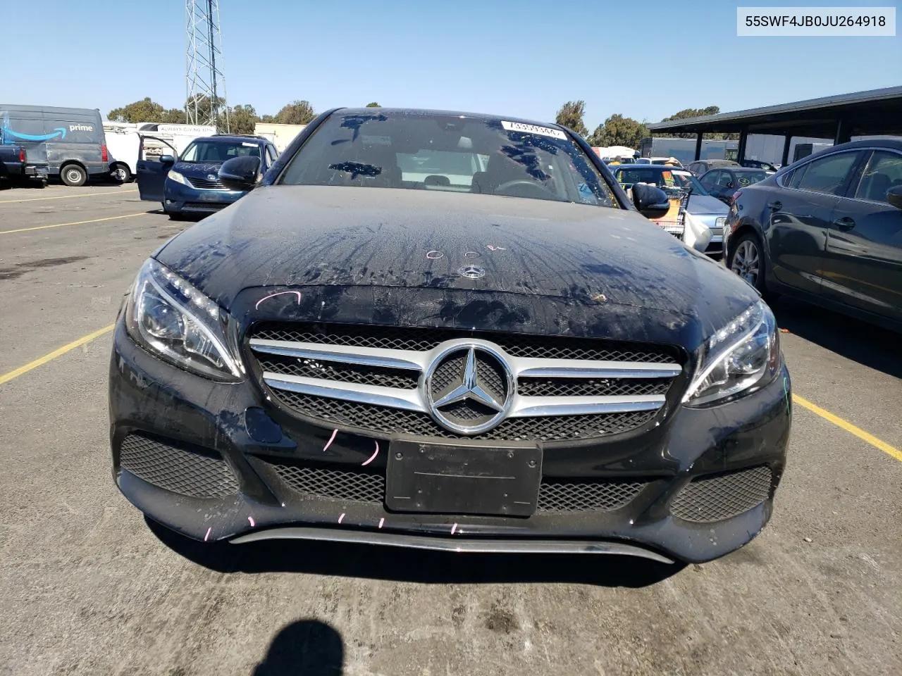 2018 Mercedes-Benz C 300 VIN: 55SWF4JB0JU264918 Lot: 73359344