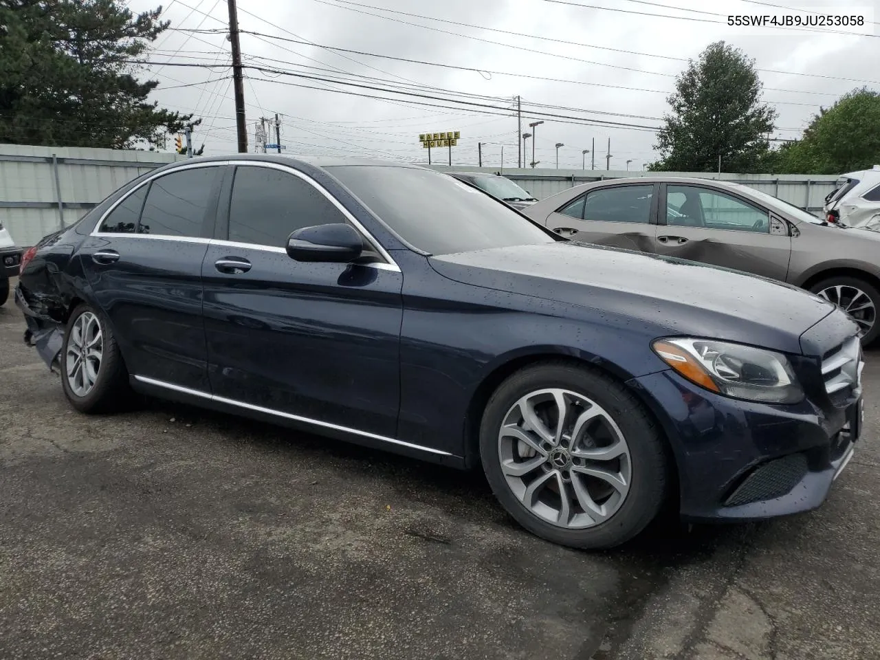 2018 Mercedes-Benz C 300 VIN: 55SWF4JB9JU253058 Lot: 73414054