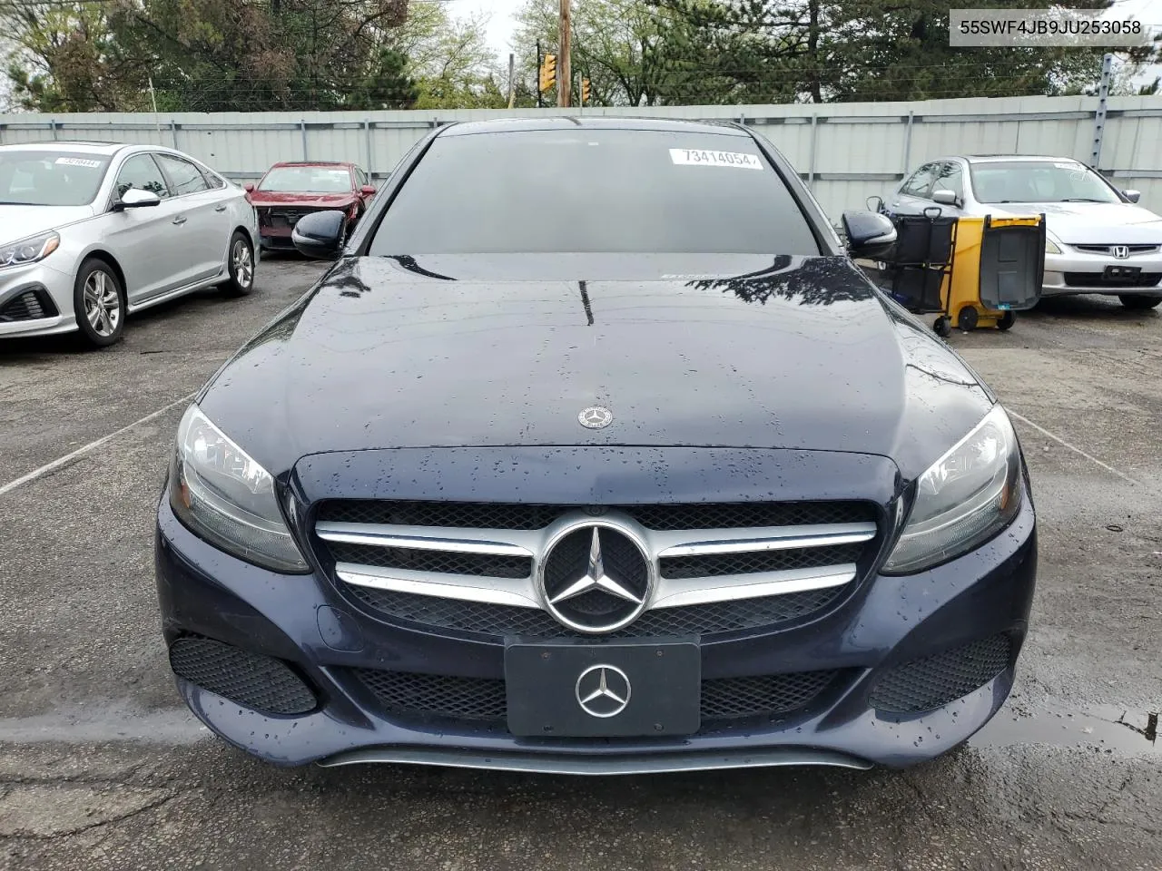 2018 Mercedes-Benz C 300 VIN: 55SWF4JB9JU253058 Lot: 73414054