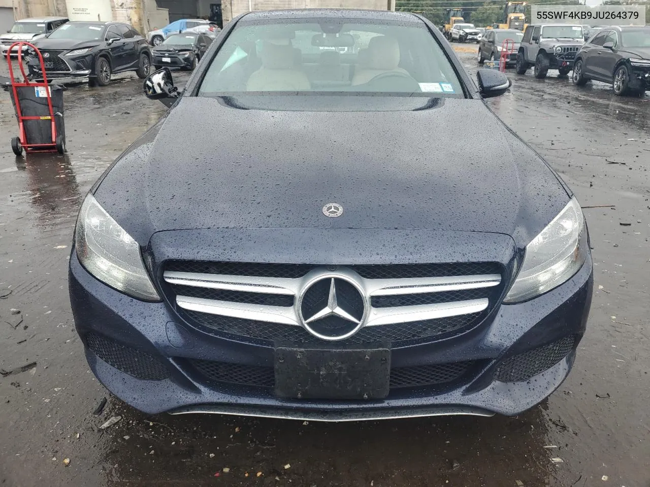 2018 Mercedes-Benz C 300 4Matic VIN: 55SWF4KB9JU264379 Lot: 73603854