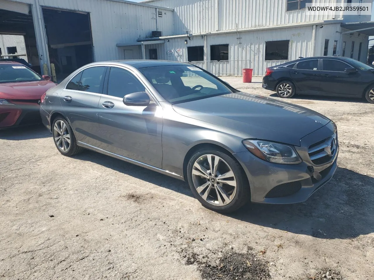 2018 Mercedes-Benz C 300 VIN: WDDWF4JB2JR359501 Lot: 73937834