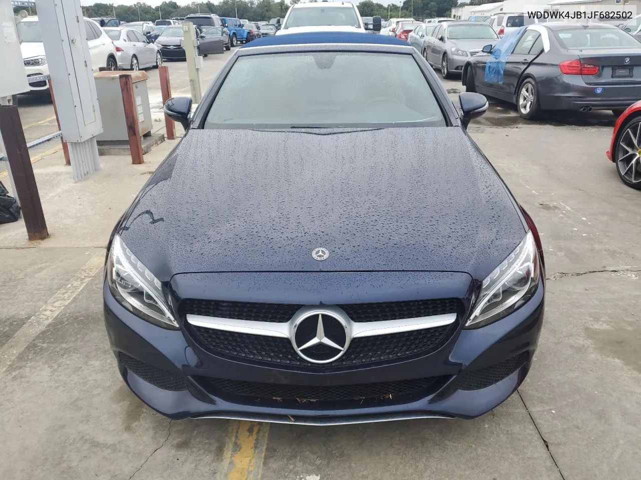 2018 Mercedes-Benz C 300 VIN: WDDWK4JB1JF682502 Lot: 74070924