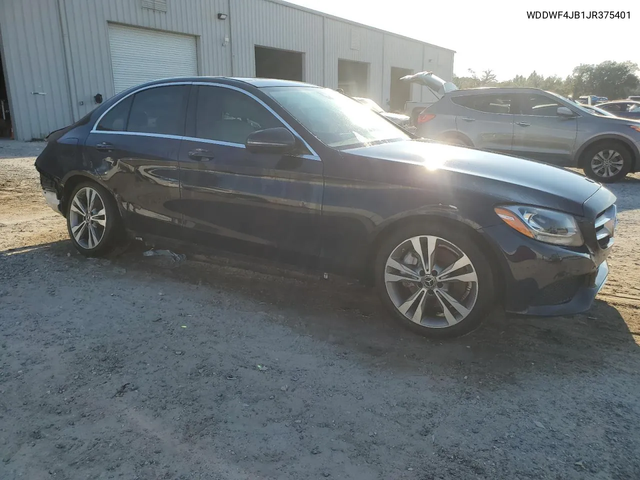 2018 Mercedes-Benz C 300 VIN: WDDWF4JB1JR375401 Lot: 74117594