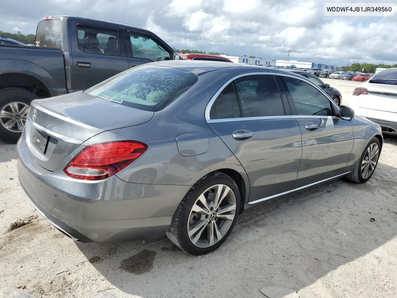 2018 Mercedes-Benz C 300 VIN: WDDWF4JB1JR349560 Lot: 74443704