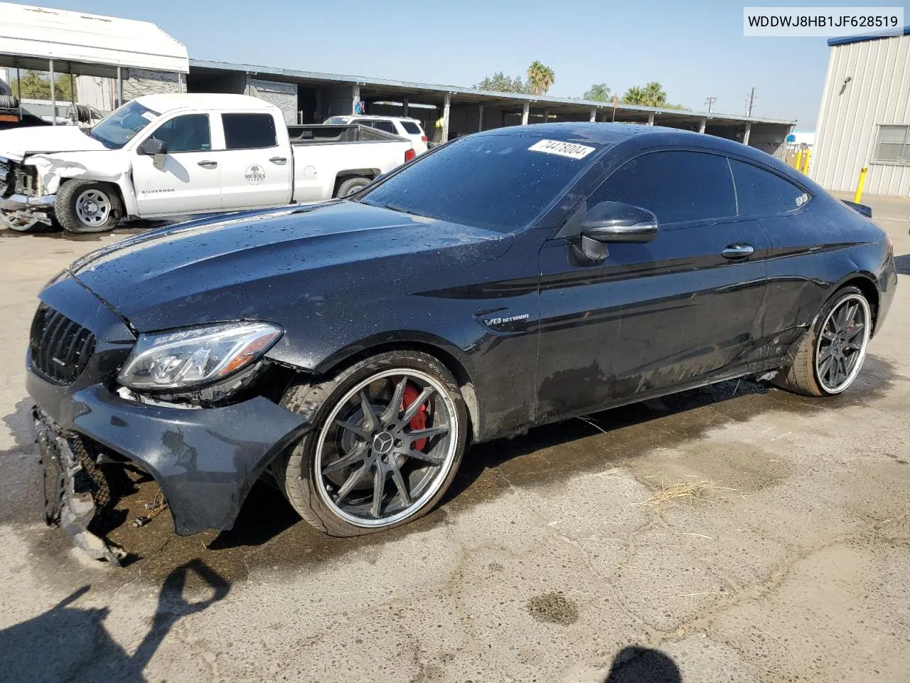 2018 Mercedes-Benz C 63 Amg-S VIN: WDDWJ8HB1JF628519 Lot: 74478004