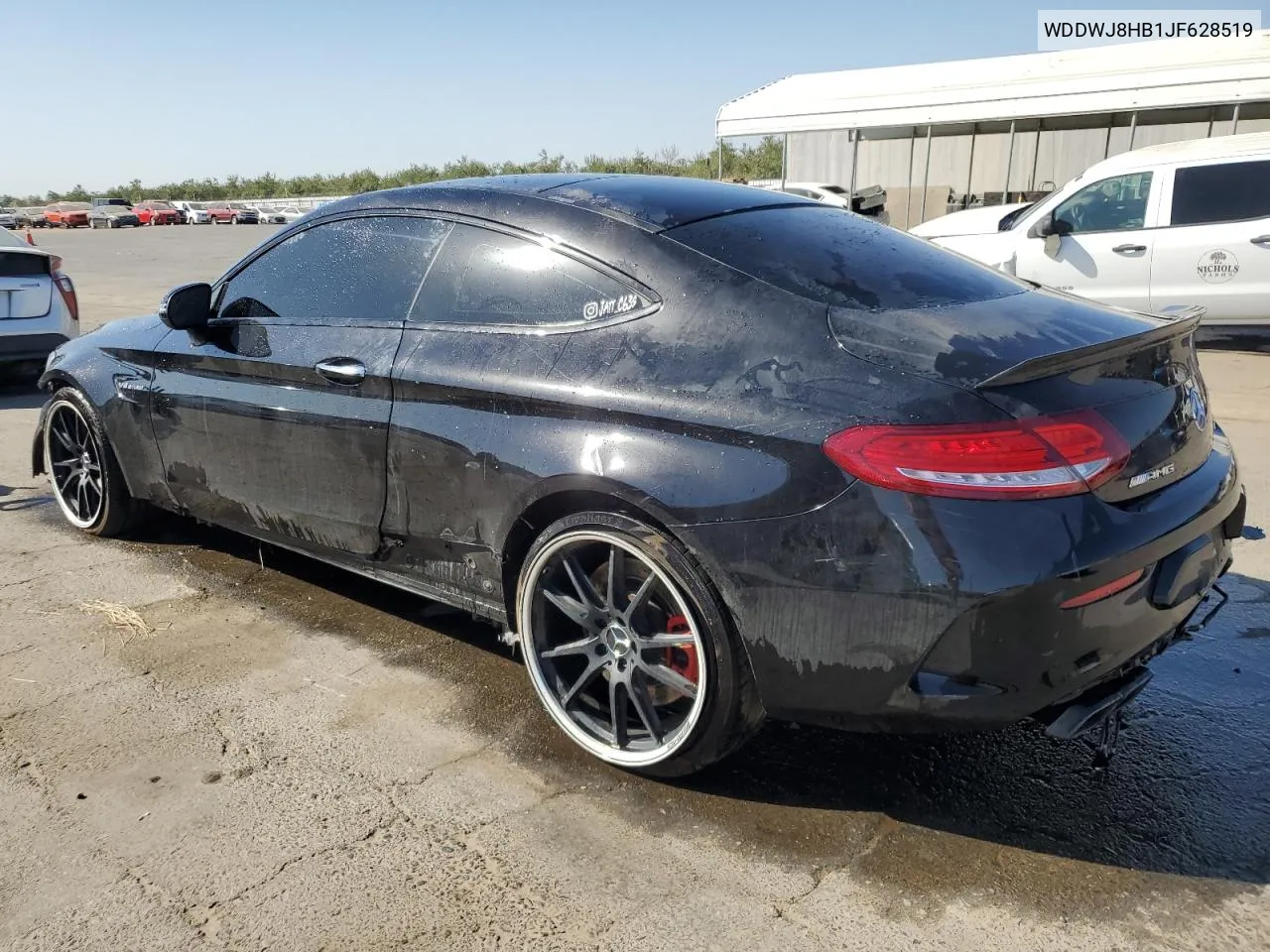 2018 Mercedes-Benz C 63 Amg-S VIN: WDDWJ8HB1JF628519 Lot: 74478004